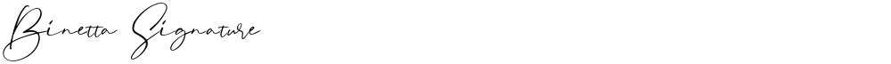 Binetta Signature