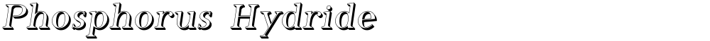 Phosphorus Hydride